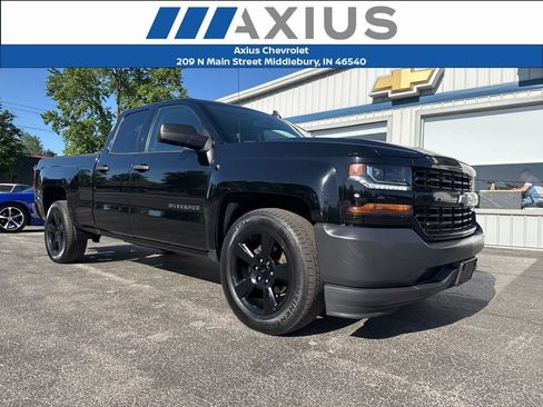 Used 2017 Chevrolet Silverado 1500 W/T w/ Black Out Edition RWD image 1