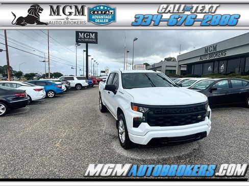 Used 2022 Chevrolet Silverado 1500 Custom RWD image 1