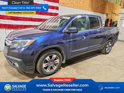 Used 2017 Honda Ridgeline RTL-T