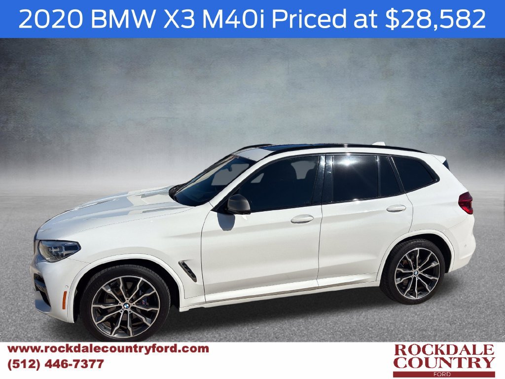 Used 2020 BMW X3 M40i w/ Executive Package AWD/4WD image 1
