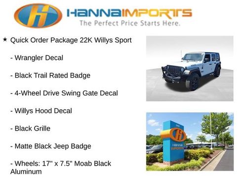 Used 2021 Jeep Wrangler Unlimited Sport AWD/4WD image 15