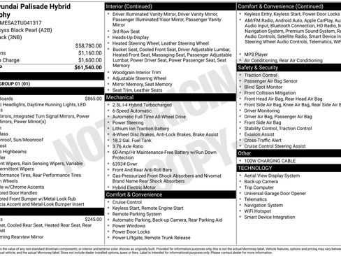 New 2026 Hyundai Palisade Calligraphy AWD/4WD image 20