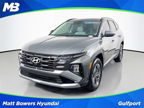 Certified 2025 Hyundai Tucson Blue AWD/4WD image 1