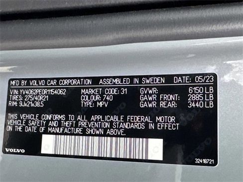 Used 2024 Volvo XC90 B6 Plus w/ Protection Package Premier image 28