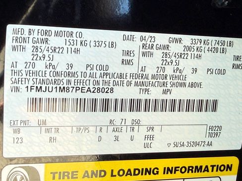 Used 2023 Ford Expedition Platinum image 54