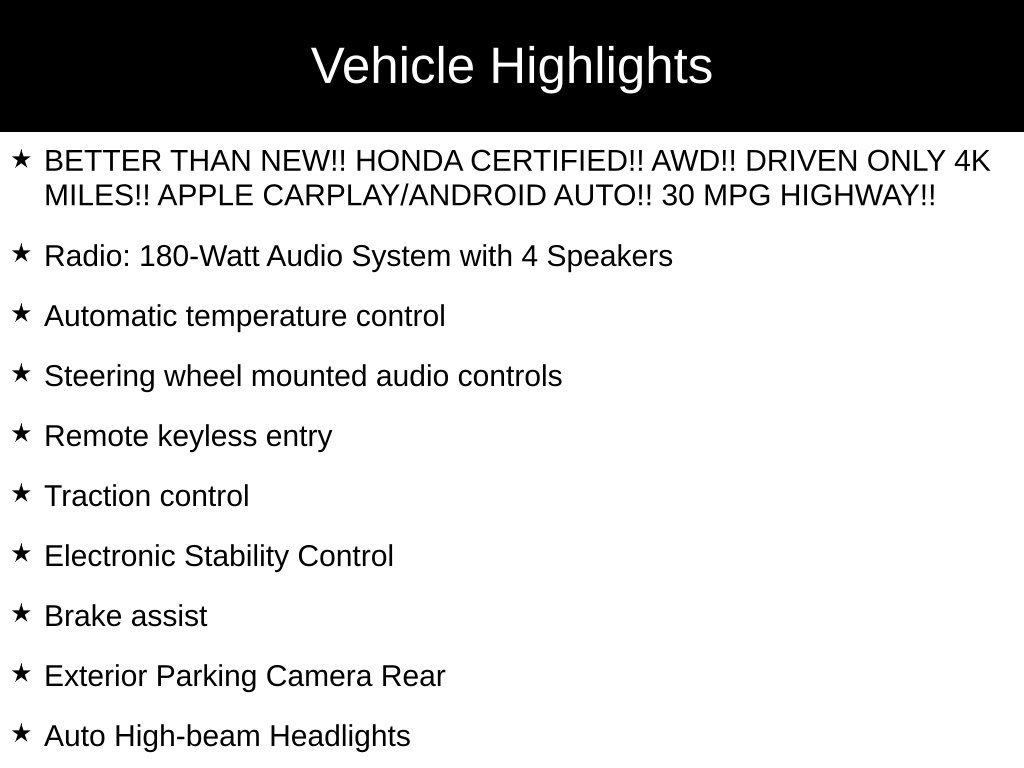 Used 2026 Honda HR-V LX image 14
