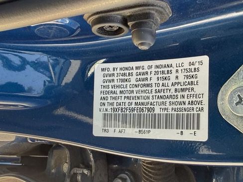 Used 2015 Honda Civic LX image 27