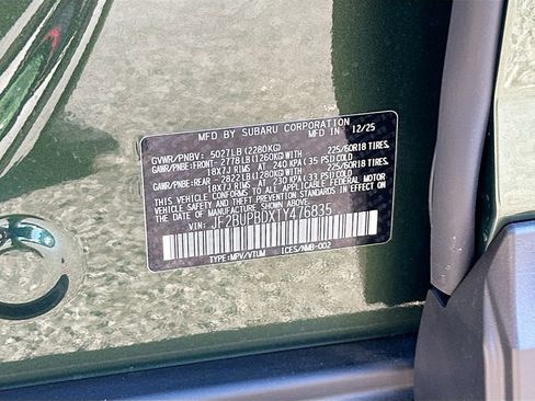 New 2026 Subaru Outback Premium image 31