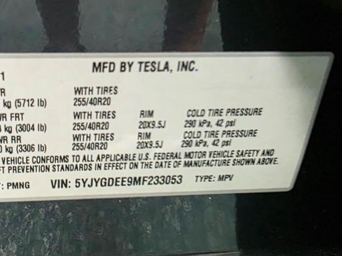Used 2021 Tesla Model Y Long Range AWD/4WD image 42