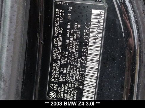 Used 2003 BMW Z4 3.0i image 23