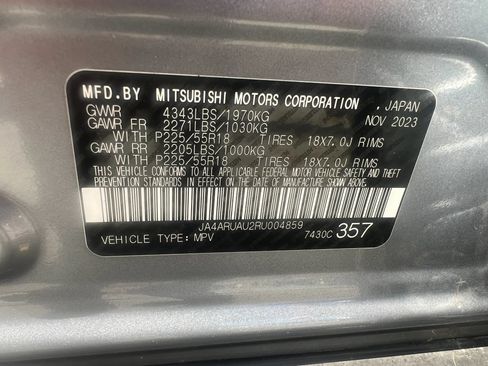 Used 2024 Mitsubishi Outlander Sport SE AWD/4WD image 30