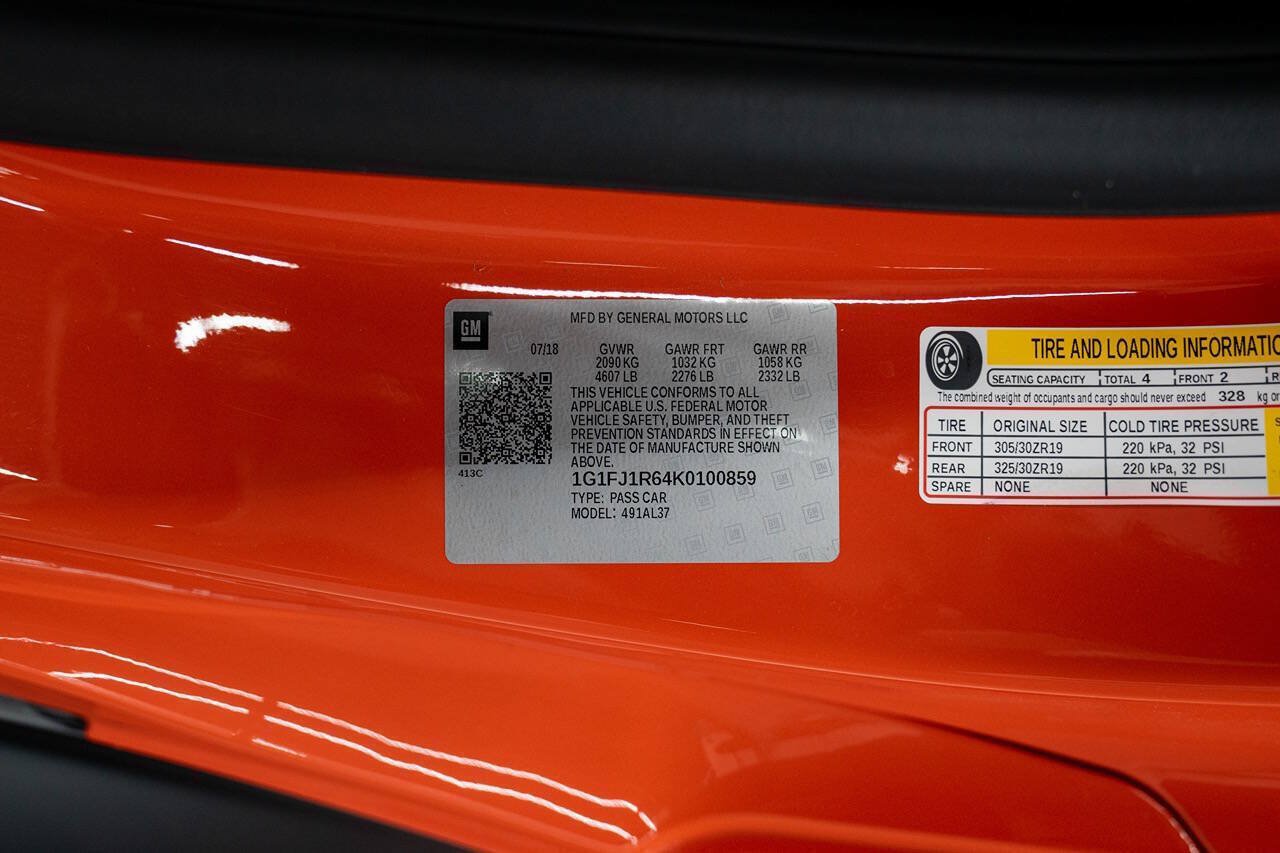 Used 2019 Chevrolet Camaro ZL1 RWD image 67