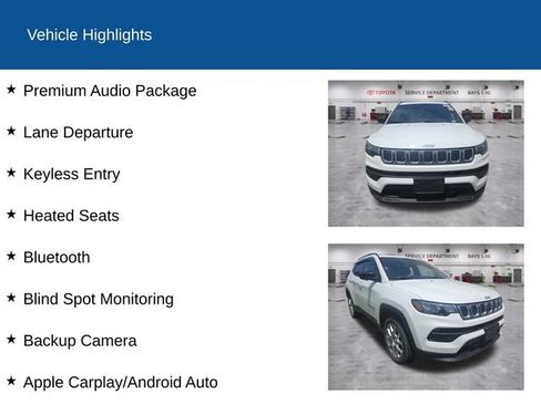 Used 2023 Jeep Compass Latitude AWD/4WD image 2
