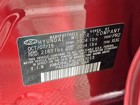 Used 2020 Hyundai Elantra SEL w/ Cargo Package (C1) FWD image 27