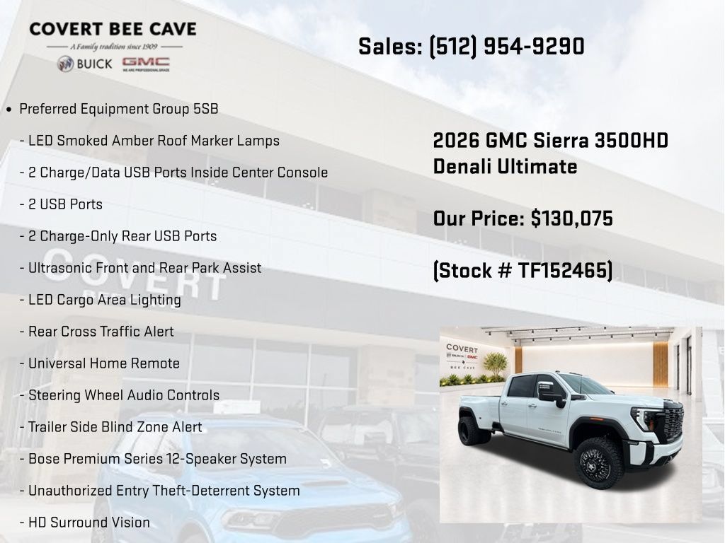 New 2026 GMC Sierra 3500 Denali Ultimate AWD/4WD image 20