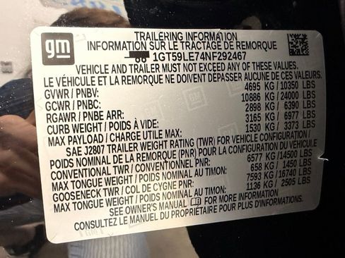 Used 2022 GMC Sierra 2500 Pro w/ Convenience Package image 48