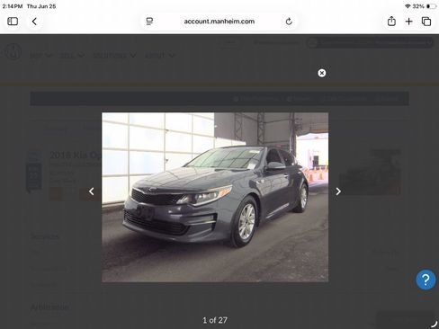 Used 2018 Kia Optima LX FWD image 1