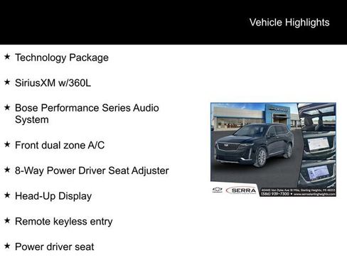 Used 2023 Cadillac XT6 Premium Luxury w/ Technology Package image 5