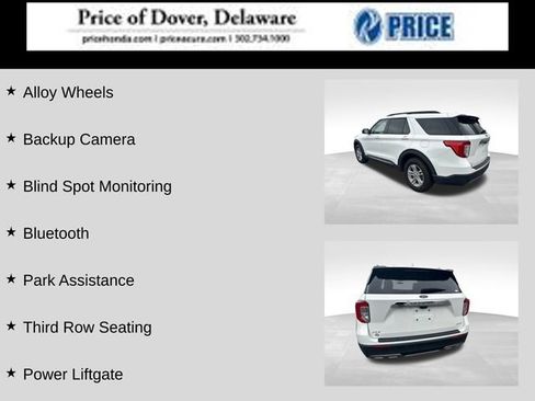 Used 2022 Ford Explorer XLT w/ Equipment Group 202A AWD/4WD image 2