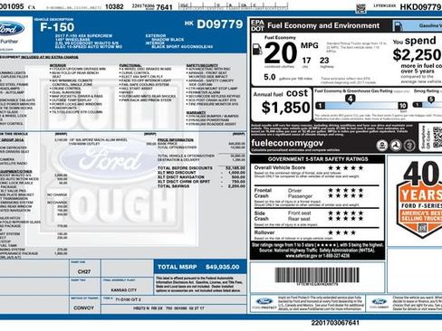 Used 2017 Ford F150 XLT AWD/4WD image 30