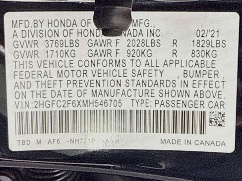 Used 2021 Honda Civic LX image 39