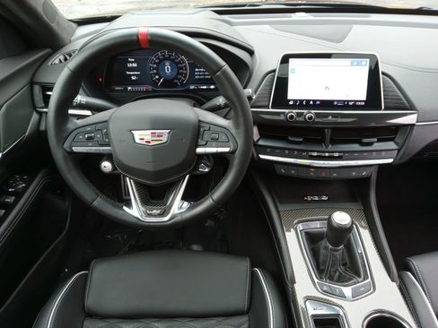 Certified 2022 Cadillac CT4 V Blackwing w/ Technology Package RWD image 14