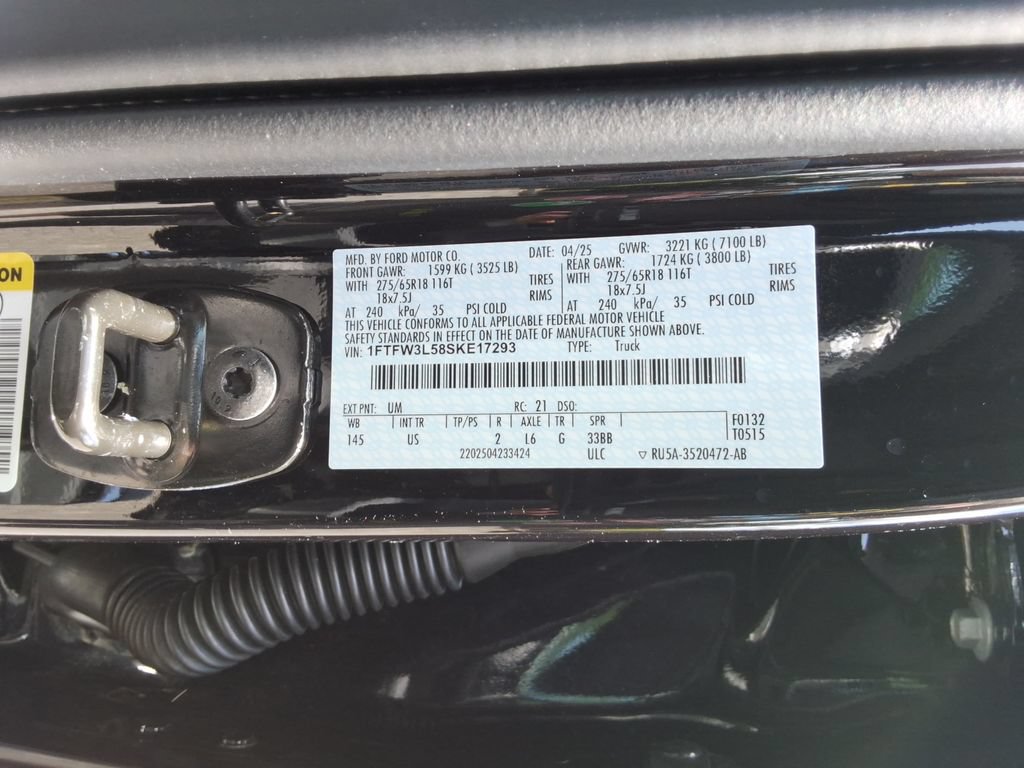 Used 2025 Ford F150 XLT w/ Equipment Group 302A MID AWD/4WD image 40
