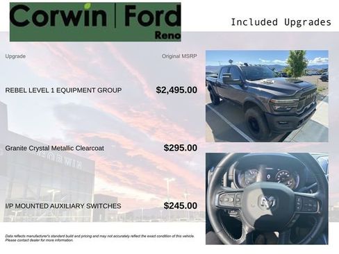 Used 2025 RAM 2500 Rebel w/ Rebel Level 1 Equipment Group AWD/4WD image 3