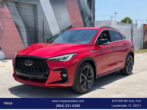 Used 2023 INFINITI QX55 Sensory w/ Lighting Package AWD/4WD image 1