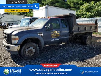 Used 2008 Ford F550 4x4 Super Cab Super Duty