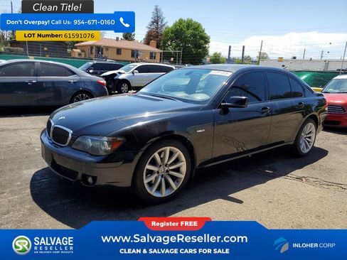 Used 2007 BMW 750i RWD image 1