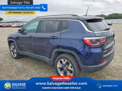 Used 2021 Jeep Compass Limited AWD/4WD image 3