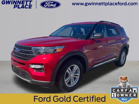Certified 2022 Ford Explorer XLT w/ Equipment Group 202A image 1