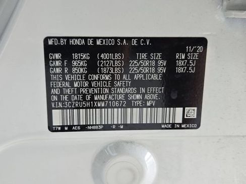 Used 2021 Honda HR-V Sport image 29