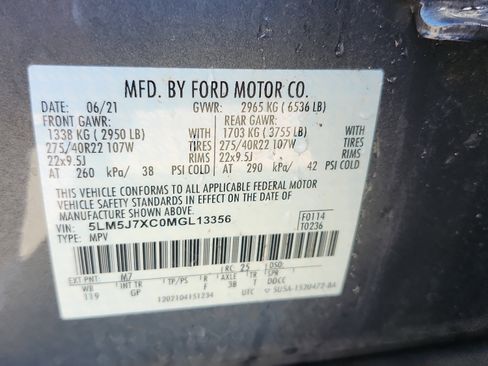 Used 2021 Lincoln Aviator Reserve w/ Equipment Group 208A image 18