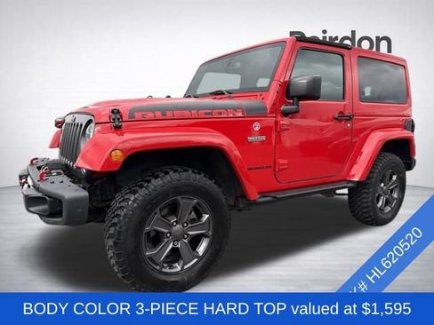 Used 2017 Jeep Wrangler Rubicon AWD/4WD image 3