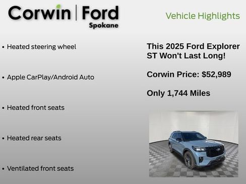 Used 2025 Ford Explorer ST image 13