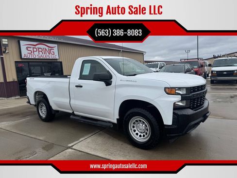 Used 2019 Chevrolet Silverado 1500 W/T w/ WT Convenience Package AWD/4WD image 1