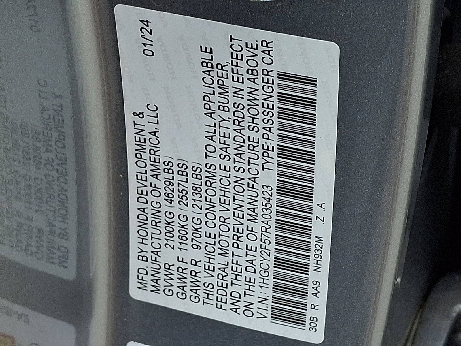Used 2024 Honda Accord Sport image 26