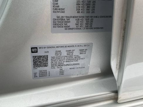 Used 2022 GMC Sierra 1500 SLT w/ SLT Premium Plus Package image 25