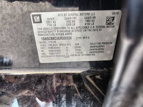 Used 2016 Chevrolet Tahoe LT RWD image 35