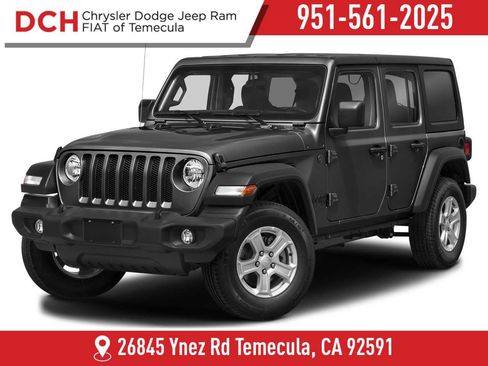 Certified 2022 Jeep Wrangler Unlimited Sport AWD/4WD image 1