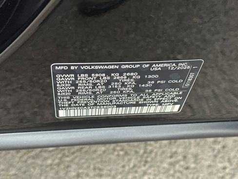 New 2026 Volkswagen Atlas SE AWD/4WD image 26