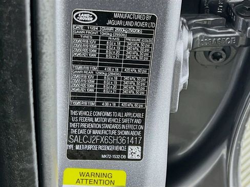 Used 2025 Land Rover Discovery Sport S AWD/4WD image 33