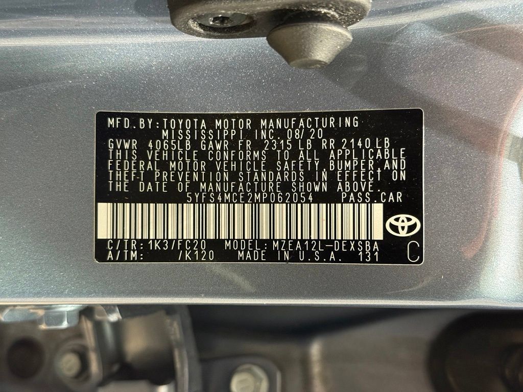 Certified 2021 Toyota Corolla SE FWD image 27