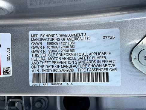 Used 2025 Honda Accord LX image 32