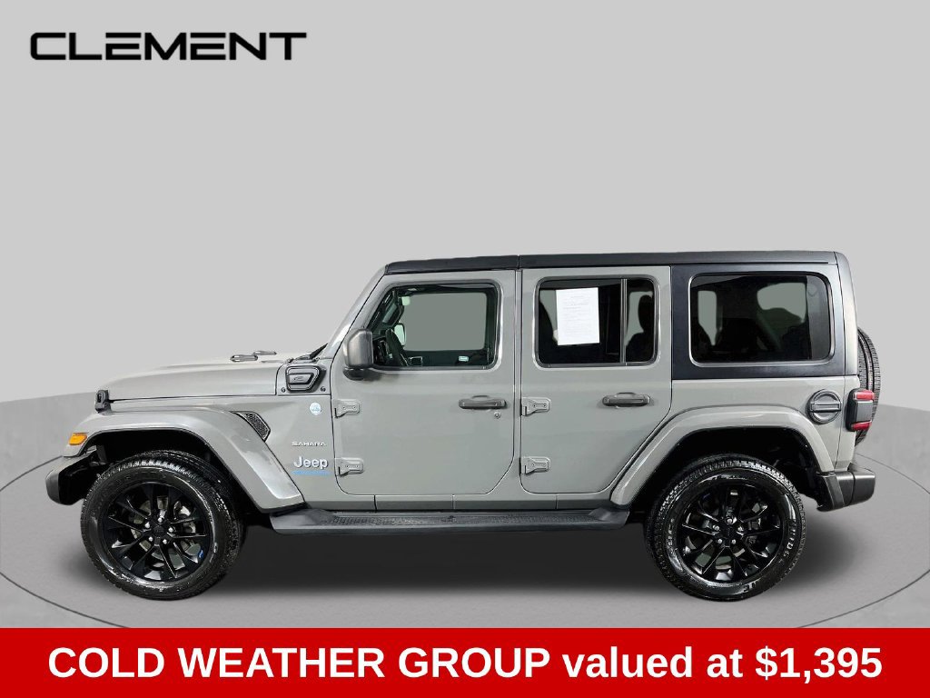 Used 2023 Jeep Wrangler Unlimited Sahara w/ Cold Weather Group AWD/4WD image 4