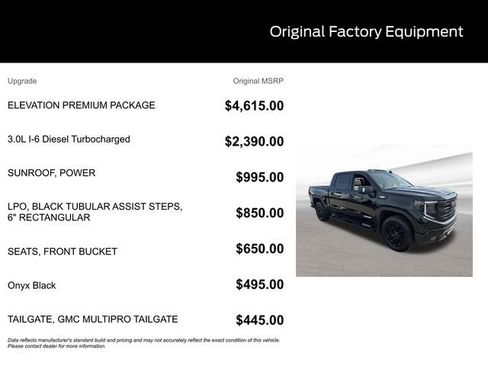 Used 2026 GMC Sierra 1500 Elevation w/ Elevation Premium Package image 10