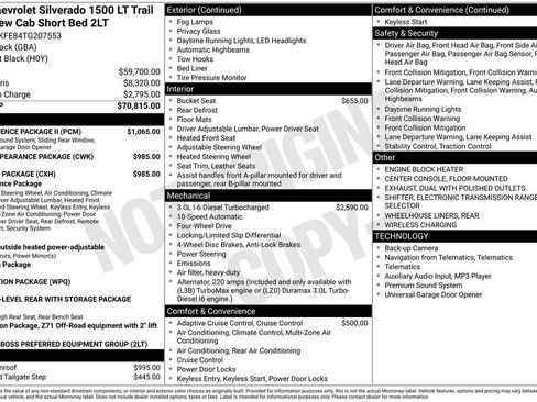 New 2026 Chevrolet Silverado 1500 LT Trail Boss w/ Convenience Package II image 3