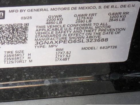 Used 2025 Chevrolet Equinox LT image 23